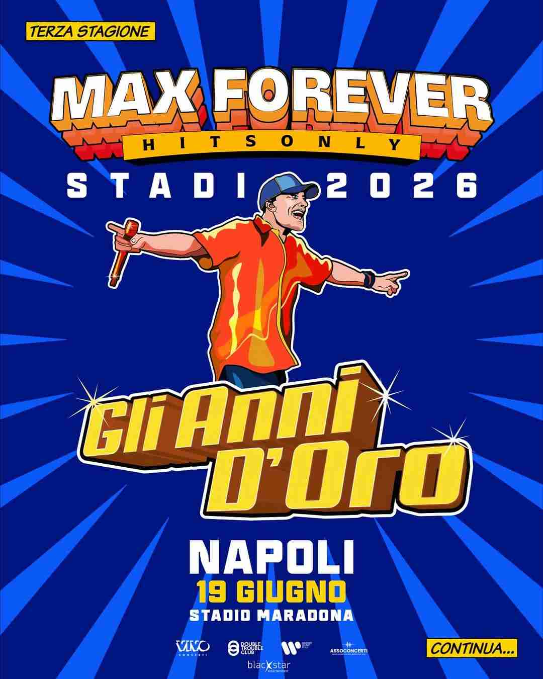 BUS MAX PEZZALI AT STADIO DIEGO ARMANDO MARADONA - NAPOLI