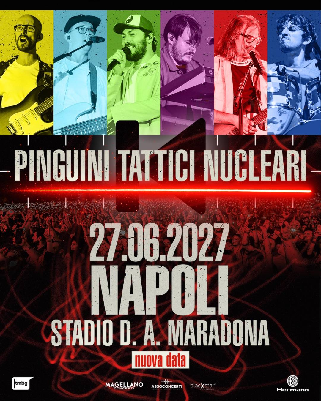 BUS PINGUINI TATTICI NUCLEARI AT STADIO MARADONA – NAPOLI