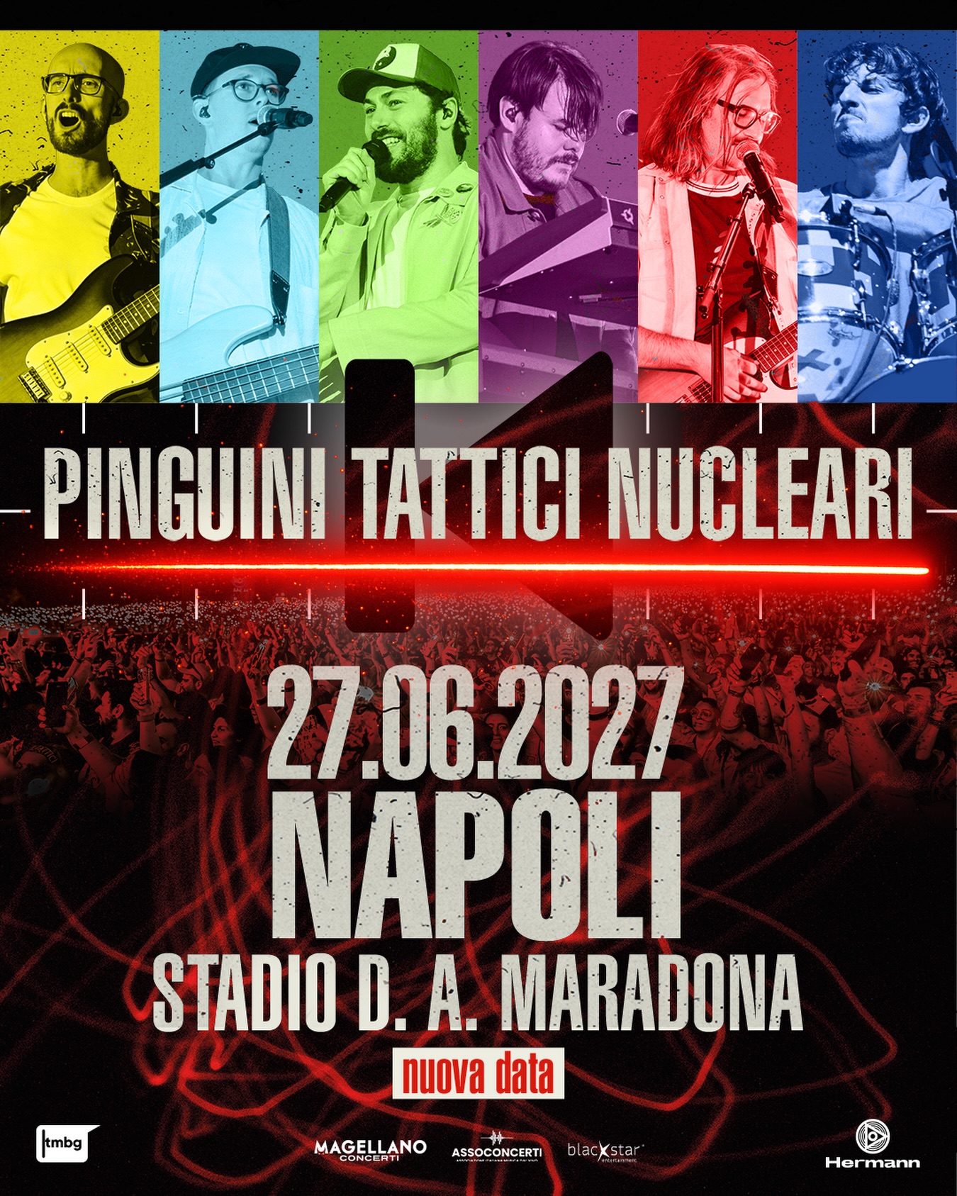 BUS PINGUINI TATTICI NUCLEARI AT STADIO MARADONA – NAPOLI