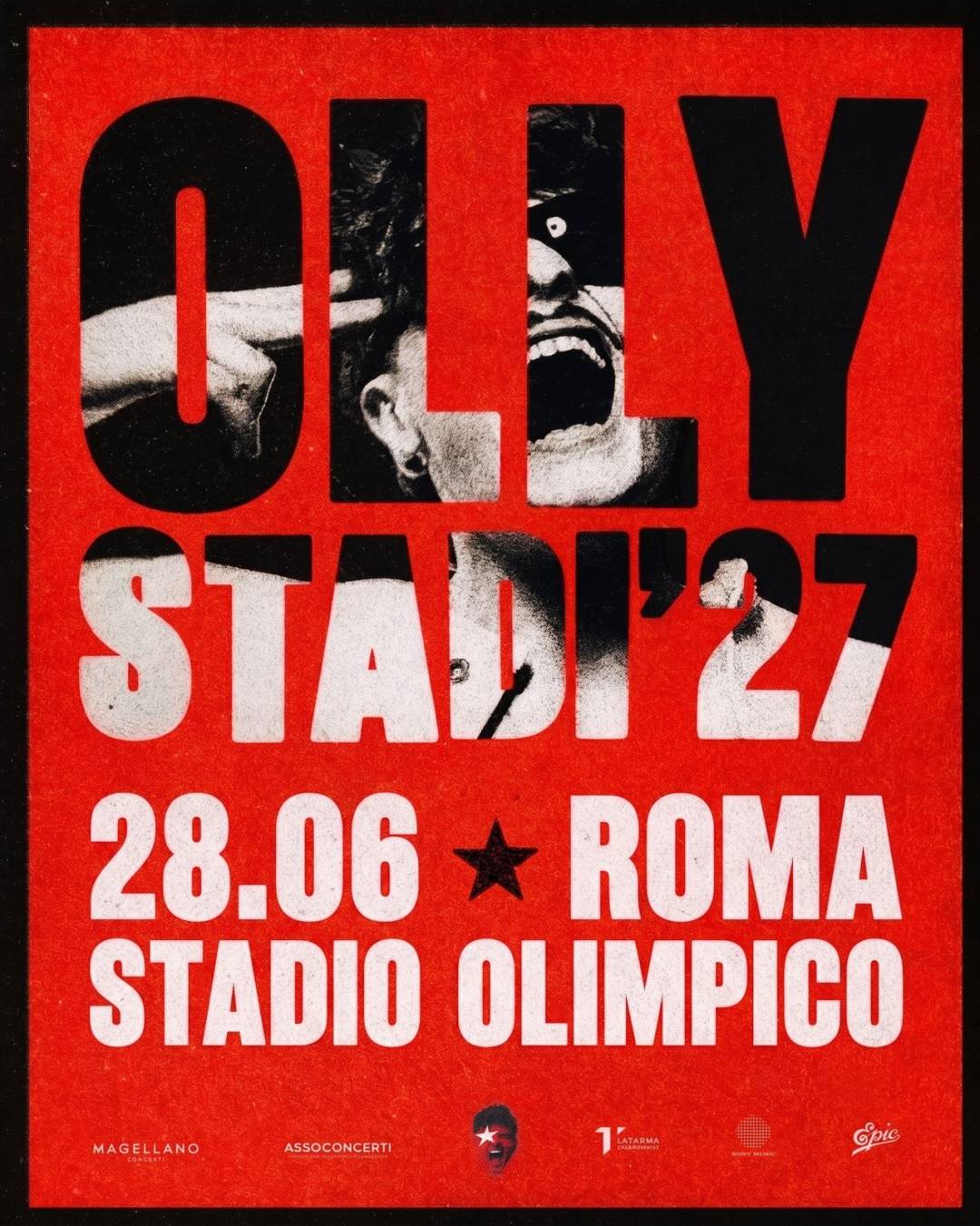 BUS OLLY AT STADIO OLIMPICO - ROMA