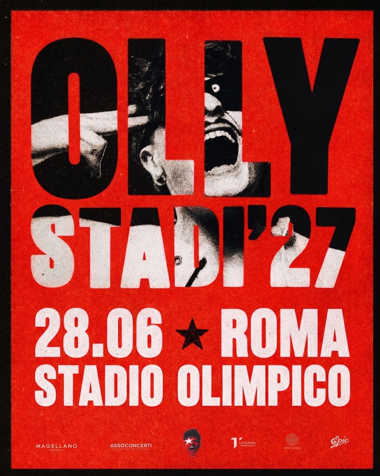 BUS OLLY AT STADIO OLIMPICO - ROMA