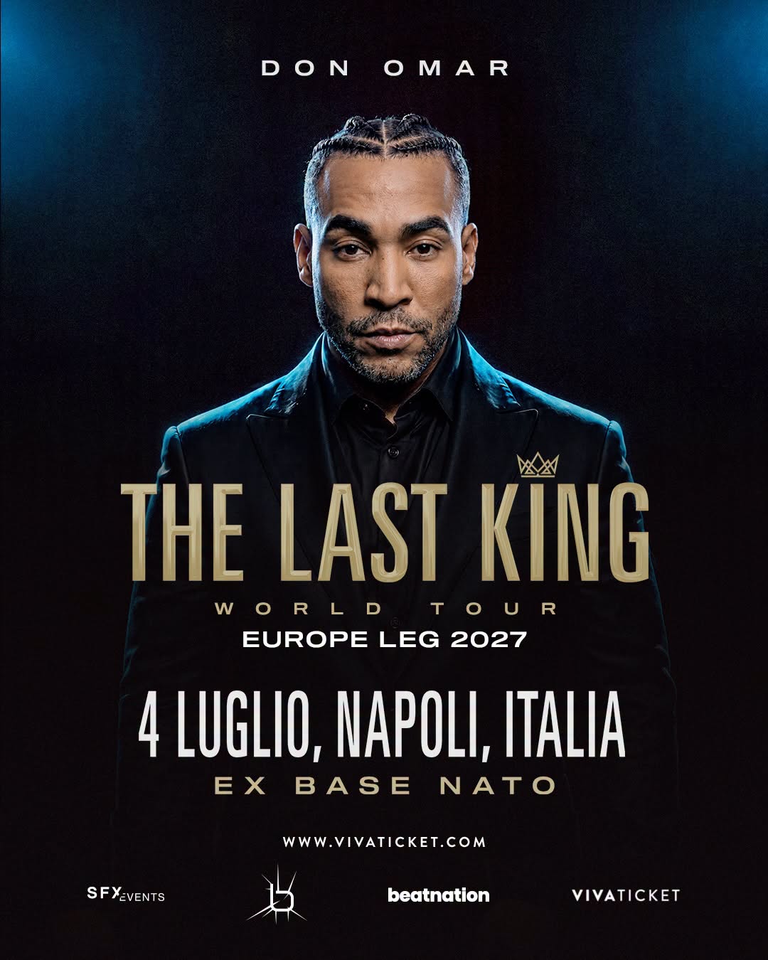 BUS DON OMAR AT EX BASE NATO - NAPOLI